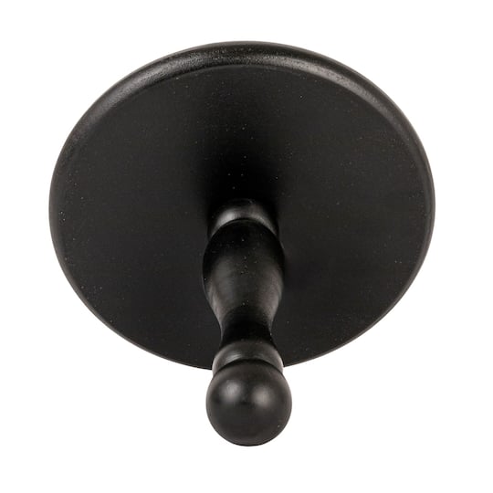 Hello Honey® 7.5" Black Wooden Table Mirror with Stand